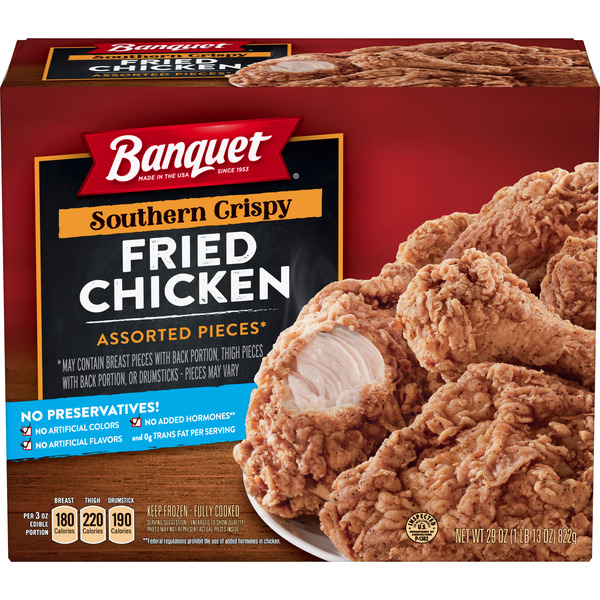 Banquet southern fried chicken (031000100100)