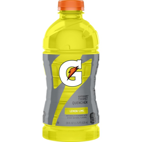 Gatorade Lemon Lime thirst quencher 28 floz bottle (052000135152)