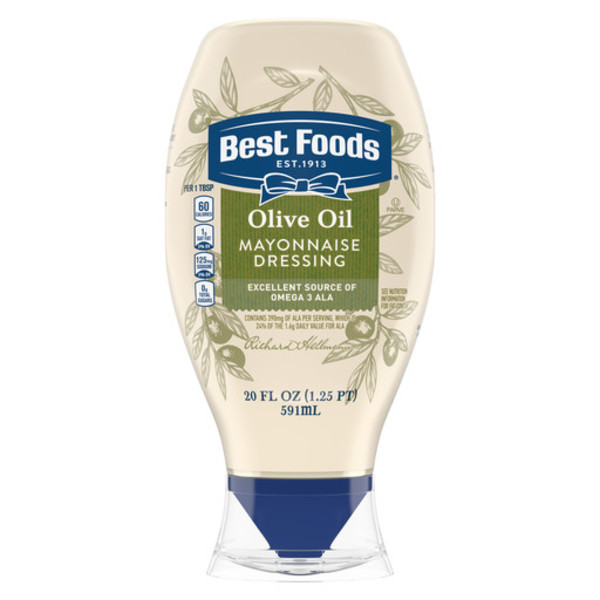 Best Foods mayonnaise dressing with olive Oil #3 (048001353848)